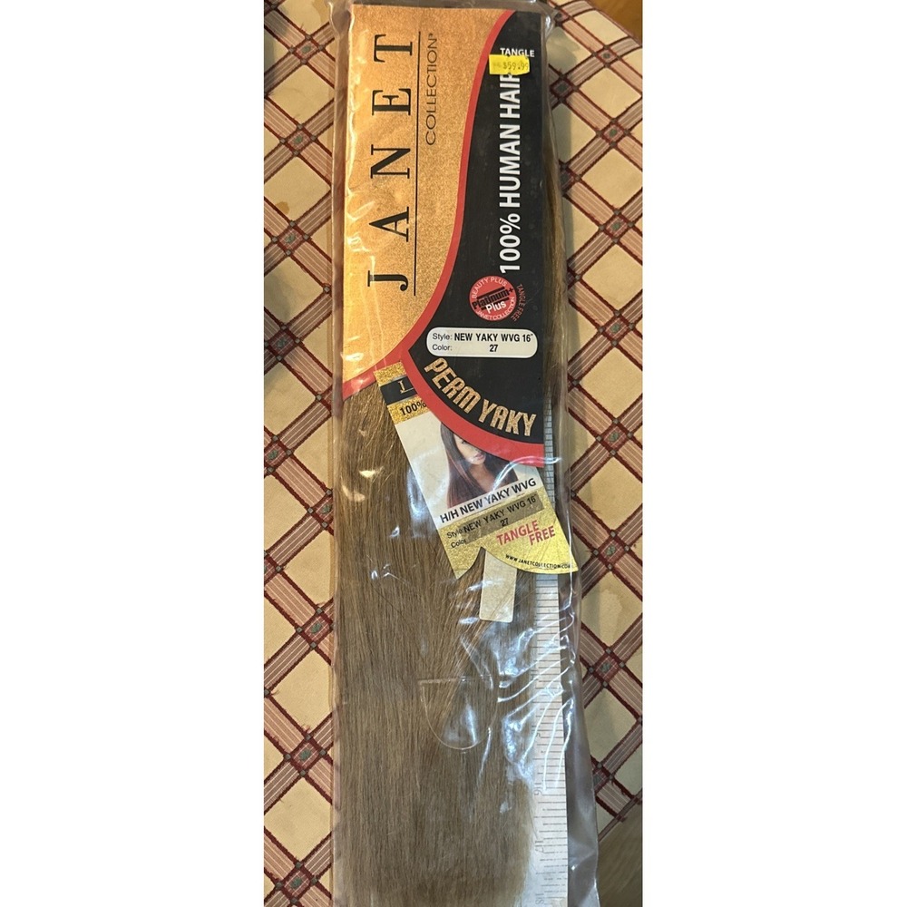 Janet Collection New Yaky WVG 16" Hair Color #27